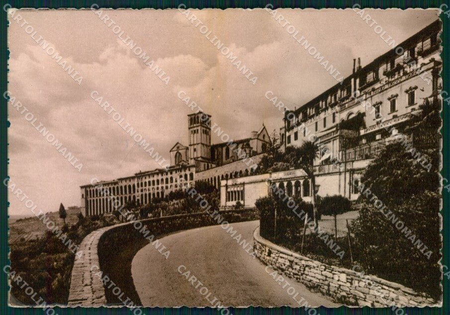 Perugia Assisi ABRASA PIEGHINE FG Foto cartolina KB5257 – fronte