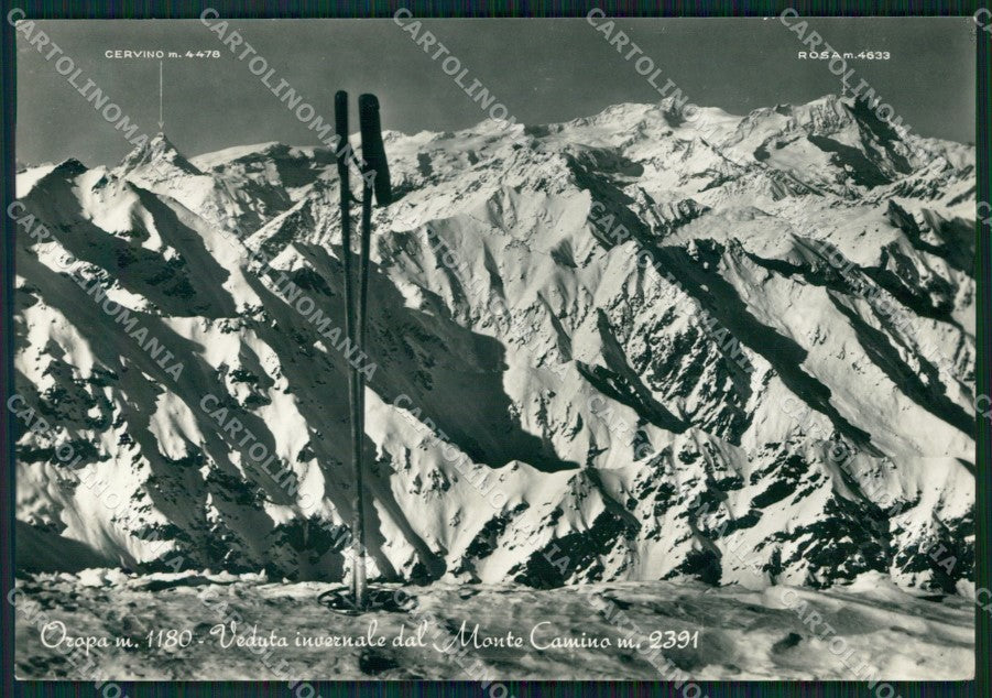 Biella Oropa Cervino Monte Rosa FG Foto cartolina KB5279 – fronte