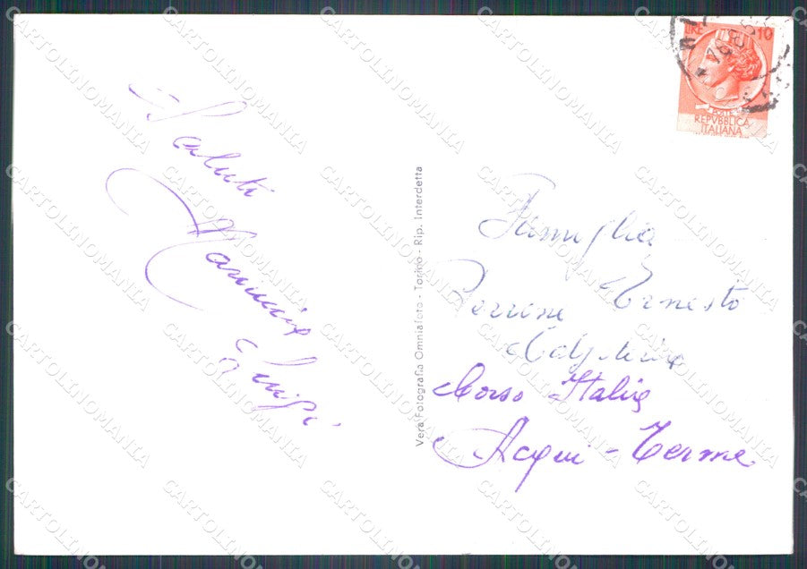 Biella Oropa Cervino Monte Rosa FG Foto cartolina KB5279 – retro