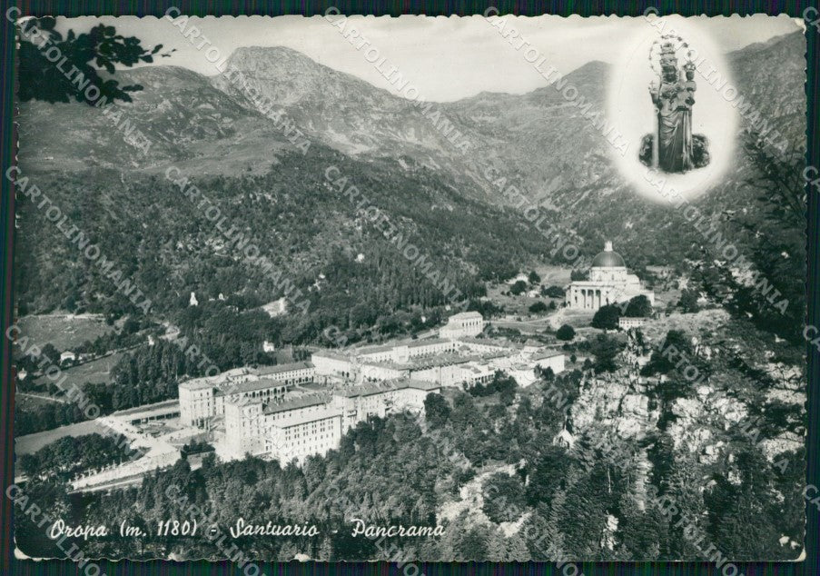 Biella Oropa Santuario FG Foto cartolina KB5280 – fronte