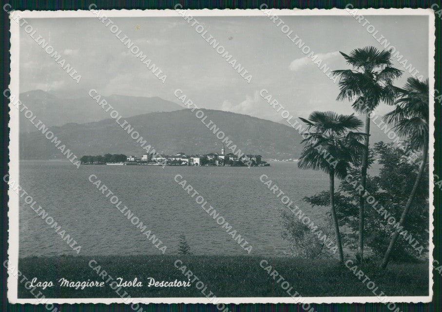 Verbania Stresa Isola Pescatori Lago Maggiore FG Foto cartolina KB5282 – fronte