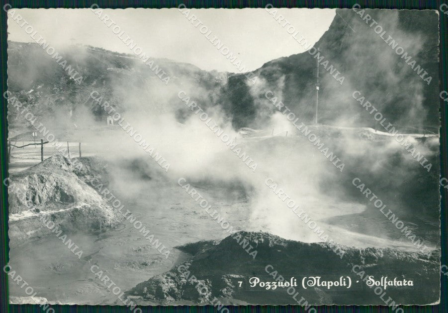 Napoli Pozzuoli Solfatara PIEGHE FG Foto cartolina KB5290 – fronte