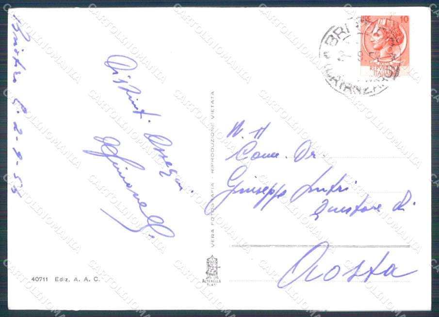 Vibo Valentia Briatico La Sila FG Foto cartolina KB5322 – retro