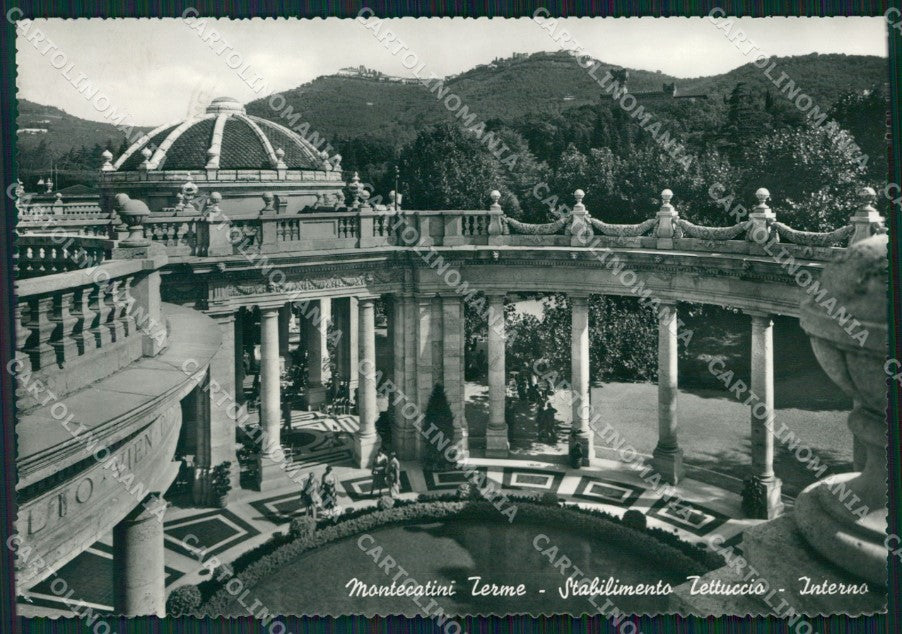 Pistoia Montecatini Terme Stabilimento Tettuccio FG Foto cartolina KB5327 – fronte
