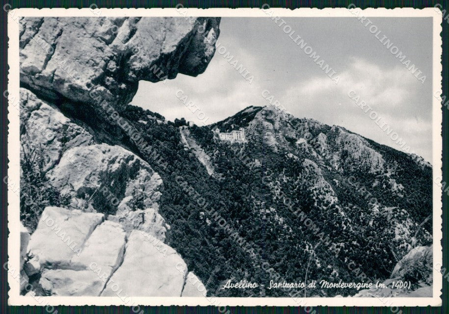 Avellino Città Santuario Montevergine FG Foto cartolina KB5329 – fronte