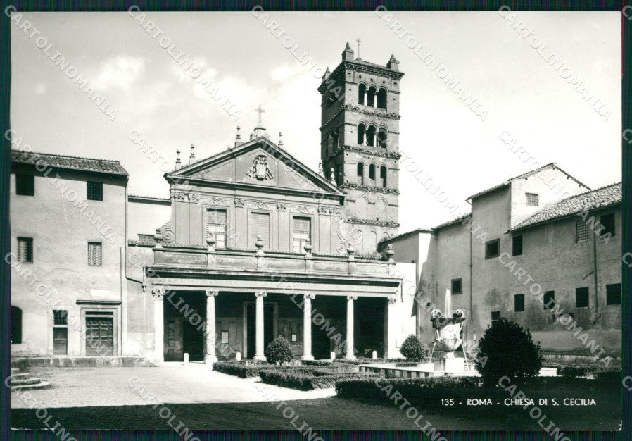 Roma Città Chiesa Santa Cecilia FG Foto cartolina KB5338 – fronte