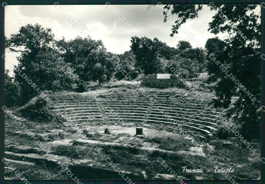 Roma Frascati Tuscolo PIEGHINA FG Foto cartolina KB5343 – fronte