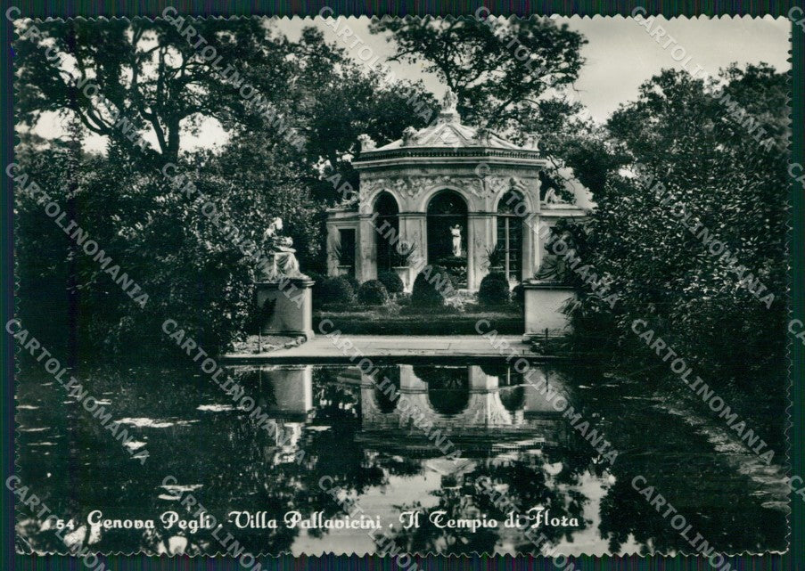 Genova Pegli Tempio di Flora FG Foto cartolina KB5348 – fronte