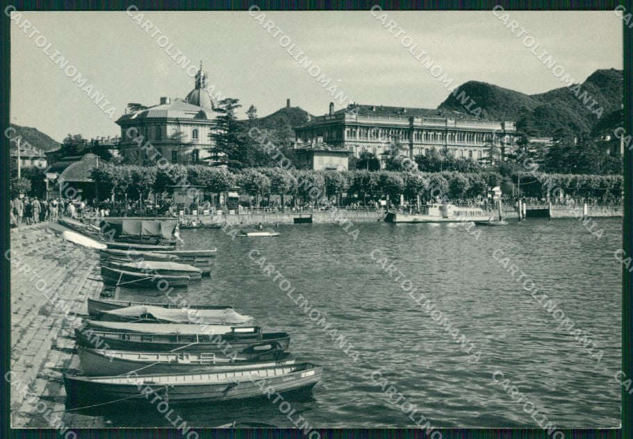 Como Città Lago di Barche FG Foto cartolina KB5352 – fronte