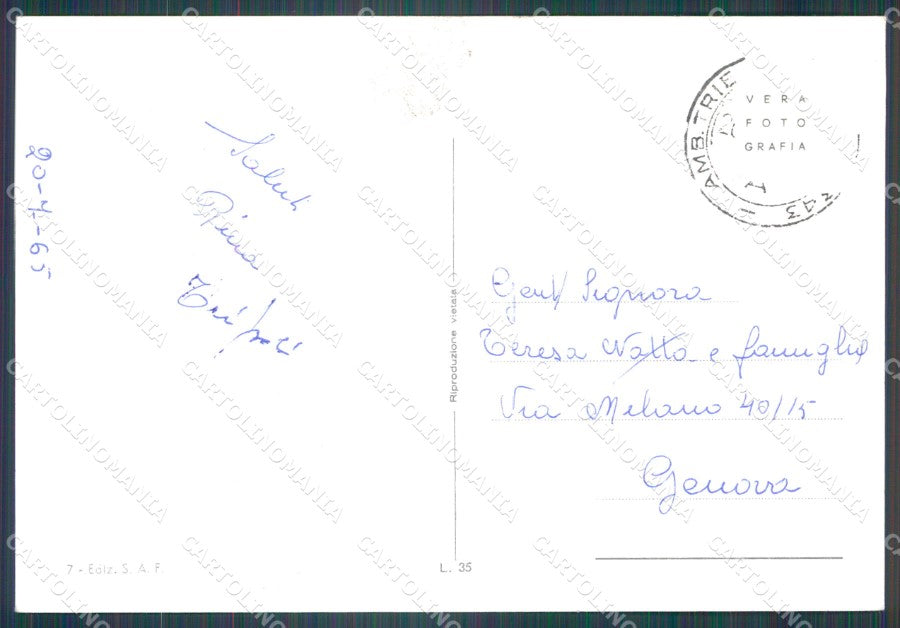 Trieste Barcola FG Foto cartolina KB5354 – retro