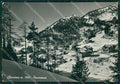 Torino Clavieres Nevicata PIEGA FG Foto cartolina KB5364 – fronte