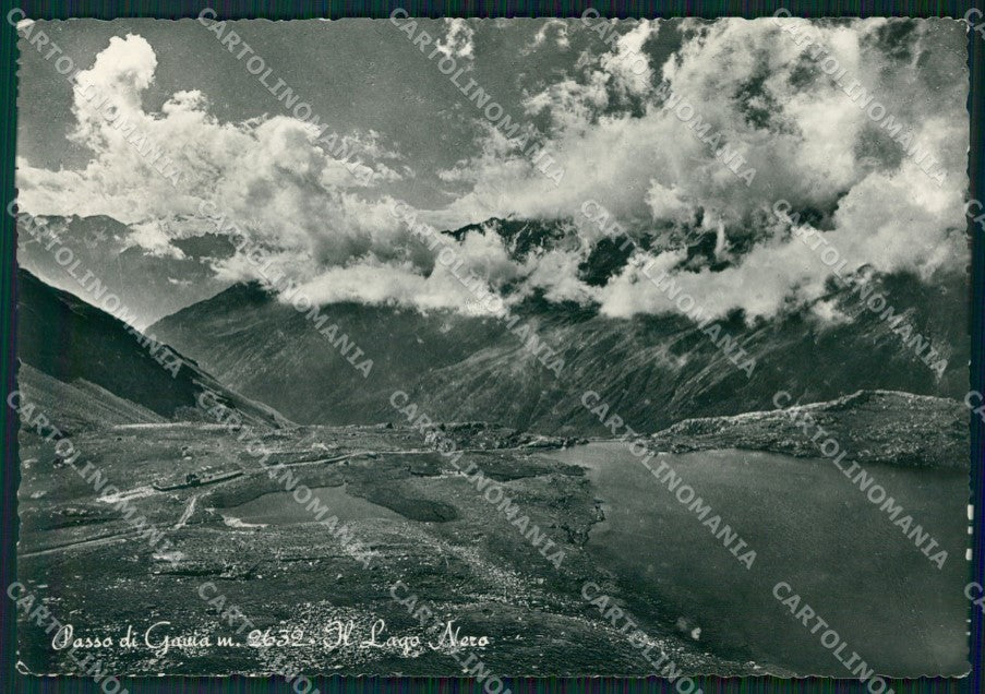 Brescia Passo di Gavia Lago Nero Cai FG Foto cartolina KB5366 – fronte
