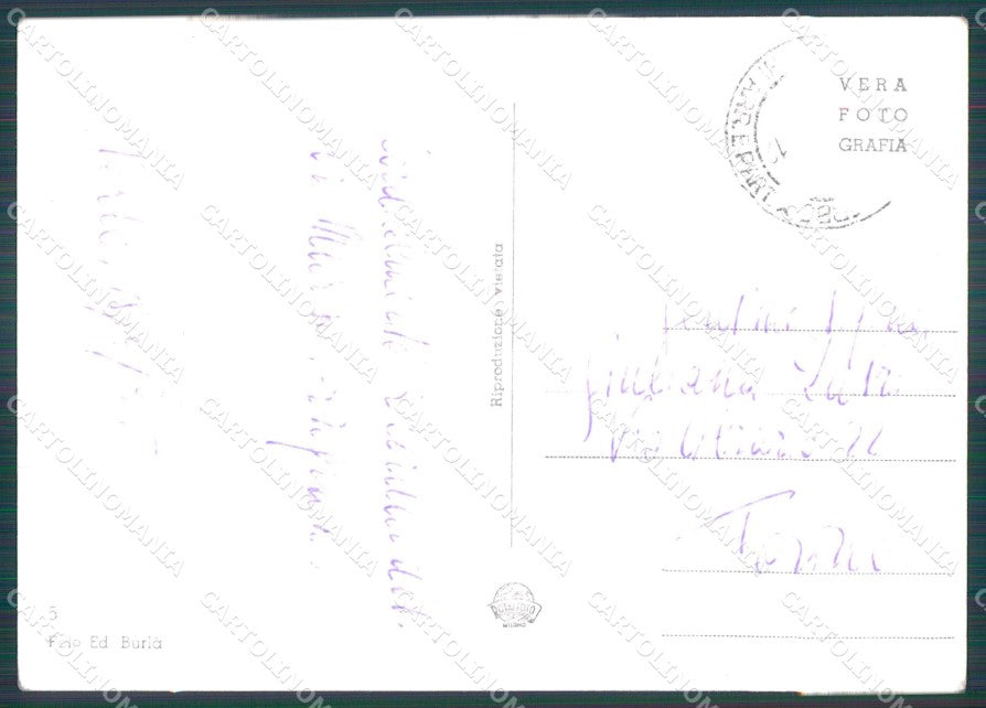 Viterbo Città PIEGA FG Foto cartolina KB5372 – retro