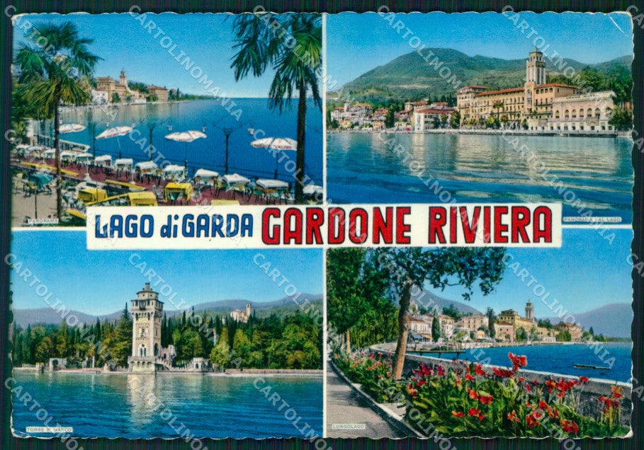 Brescia Gardone Riviera Lago di Garda FG Foto cartolina KB5401 – fronte
