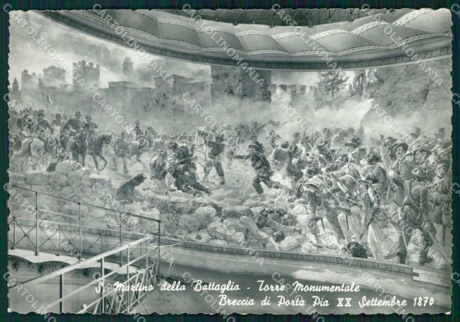Brescia Desenzano San Martino della Battaglia FG Foto cartolina KB5402 – fronte