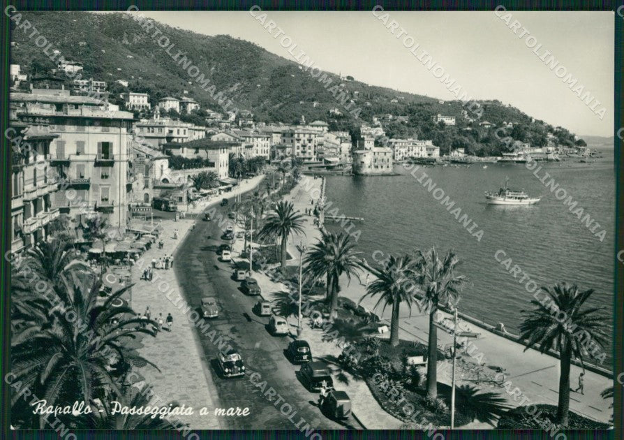Genova Rapallo Auto FG Foto cartolina KB5403 – fronte