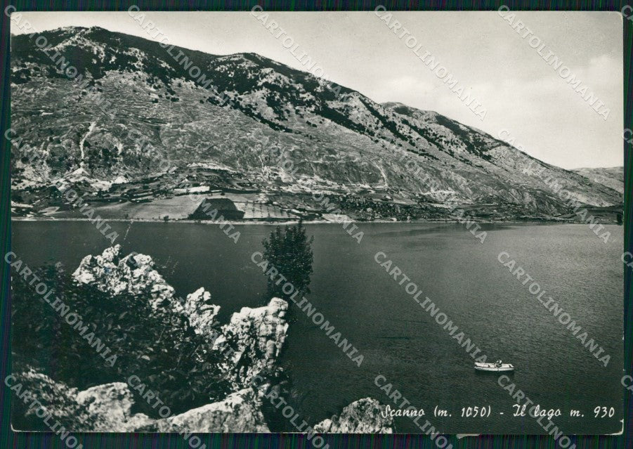 L'Aquila Scanno Lago di COLLA FG Foto cartolina KB5412 – fronte