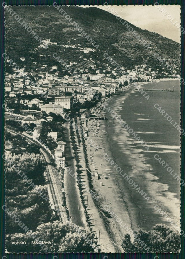 Savona Alassio STRAPPINI FG Foto cartolina KB5427 – fronte