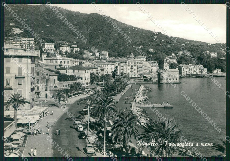 Genova Rapallo PIEGA FG Foto cartolina KB5428 – fronte
