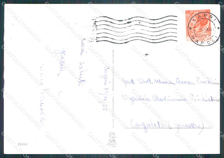 Napoli Capri FG Foto cartolina KB5441 – retro