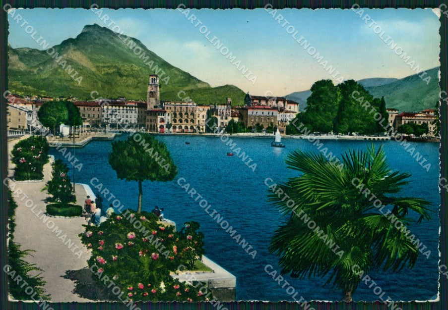 Trento Riva del Garda Lago di PIEGA FG Foto cartolina KB5453 – fronte