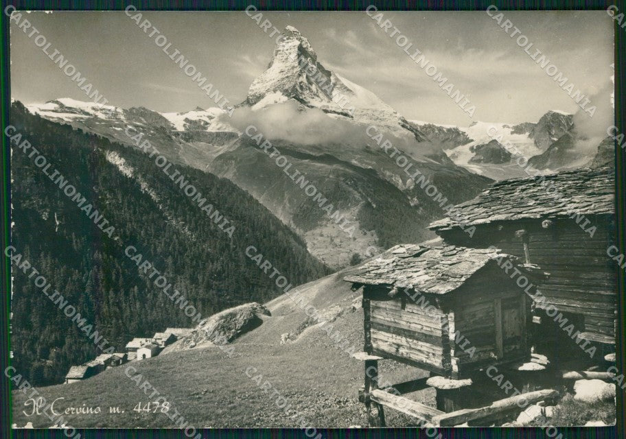 Aosta Valtournenche Cervinia Breuil Cervino FG Foto cartolina KB5454 – fronte