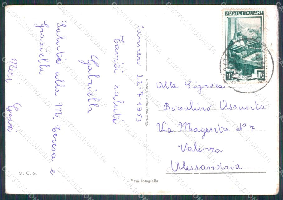 Verbania Cannero Lago Maggiore ABRASA FG Foto cartolina KB5466 – retro