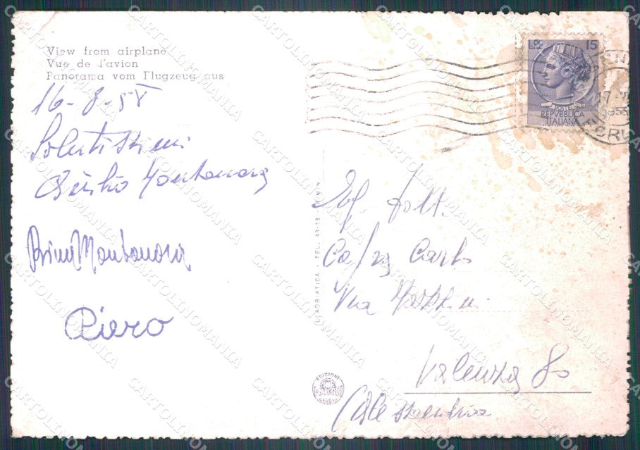 Forli Cesena Cesenatico PIEGA FG Foto cartolina KB5469 – retro