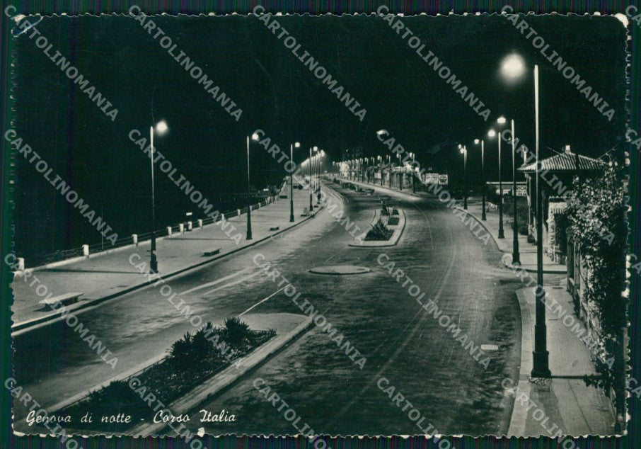 Genova Città Chiaro di Luna FG Foto cartolina KB5476 – fronte