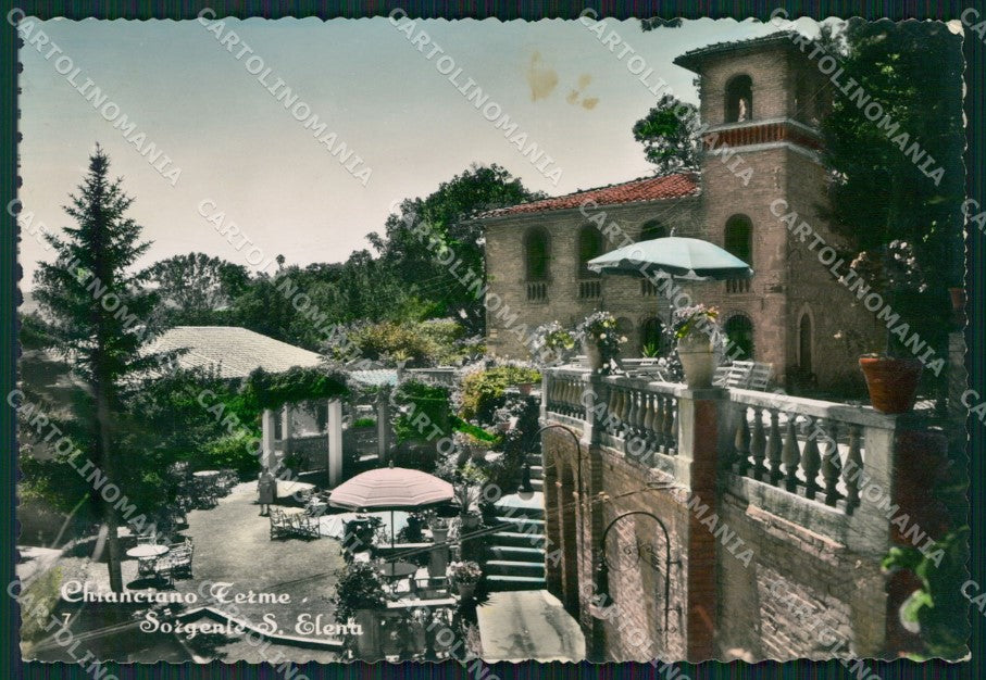 Siena Chianciano Terme Sorgente Sant'Elena FG Foto cartolina KB5488 – fronte