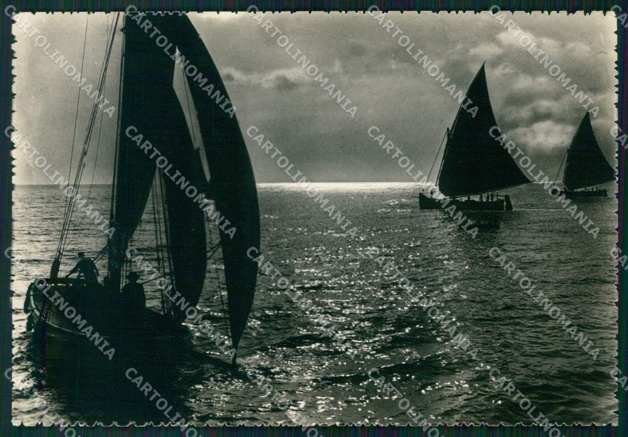 Lucca Viareggio Barche FG Foto cartolina KB5500 – fronte