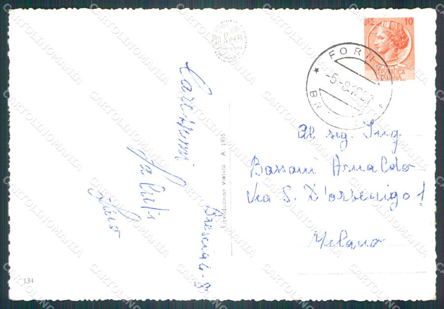 Brescia Città Ronchi FG Foto cartolina KB5504 – retro