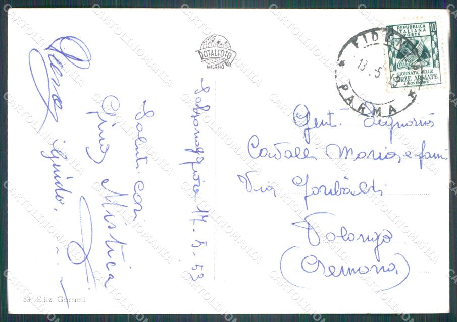 Parma Salsomaggiore FG Foto cartolina KB5542 – retro