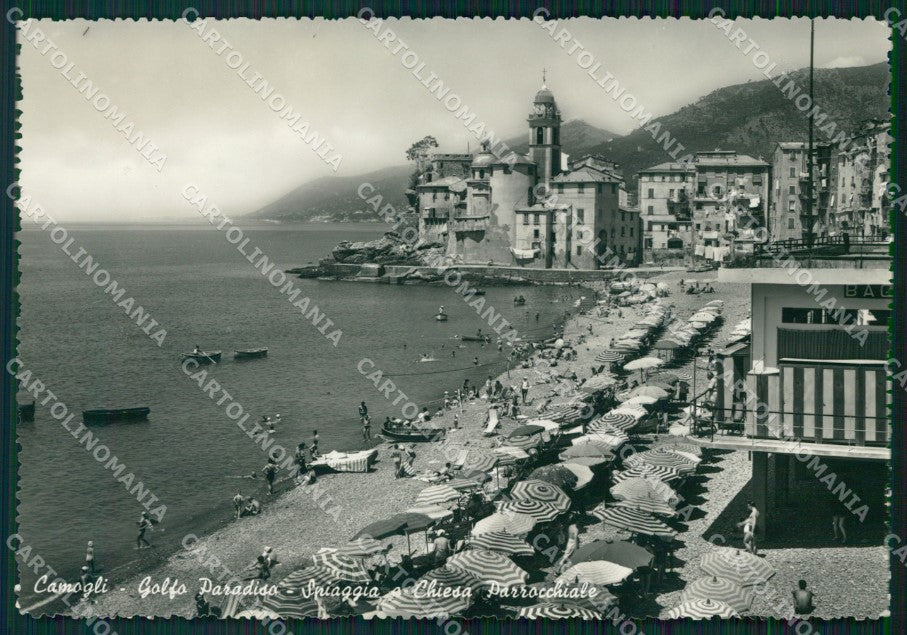 Genova Camogli Golfo Paradiso FG Foto cartolina KB5544 – fronte