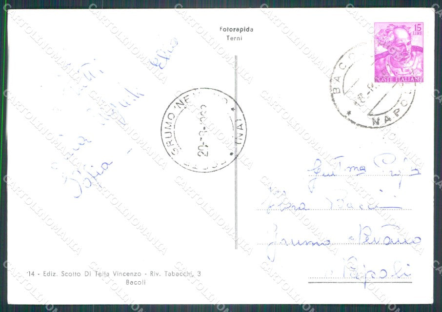 Napoli Bacoli Miserno FG Foto cartolina KB5556 – retro