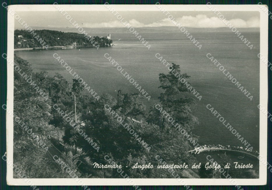 Trieste Miramare FG Foto cartolina KB5570 – fronte
