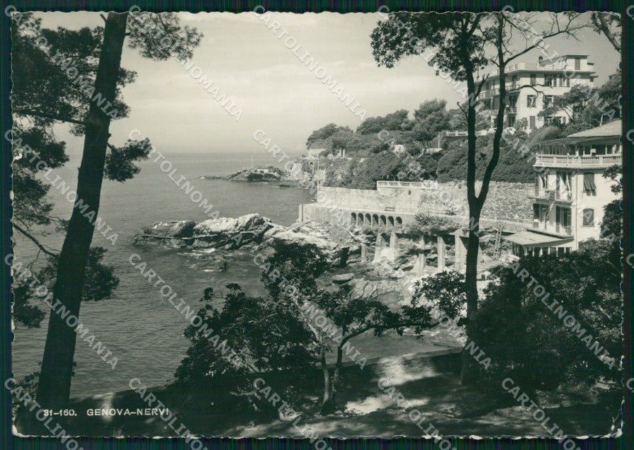 Genova Nervi PIEGHINE FG Foto cartolina KB5571 – fronte