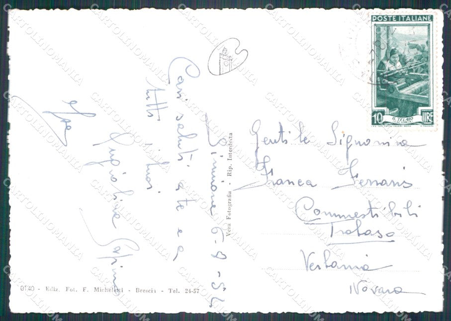 Brescia Sirmione FG Foto cartolina KB5591 – retro