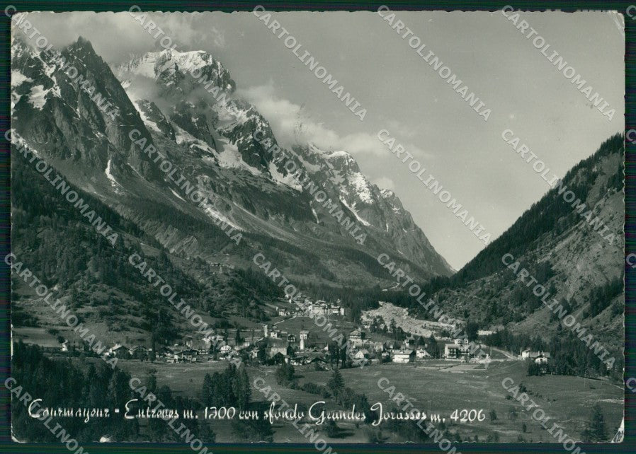 Aosta Courmayeur Entreves FG Foto cartolina KB5618 – fronte