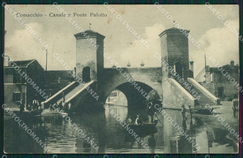 Ferrara Comacchio cartolina KF0014 – fronte