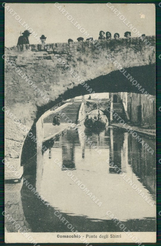 Ferrara Comacchio ABRASA cartolina KF0016 – fronte
