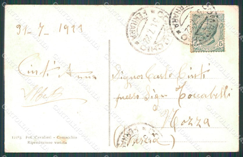 Ferrara Comacchio ABRASA cartolina KF0016 – retro
