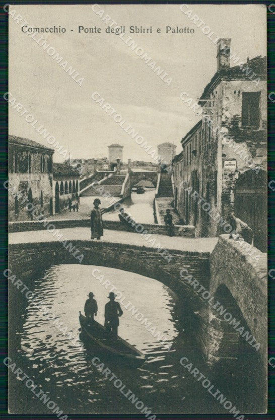 Ferrara Comacchio cartolina KF0017 – fronte