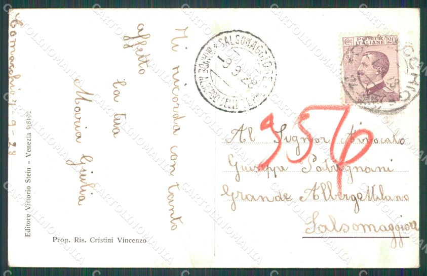 Ferrara Comacchio cartolina KF0017 – retro