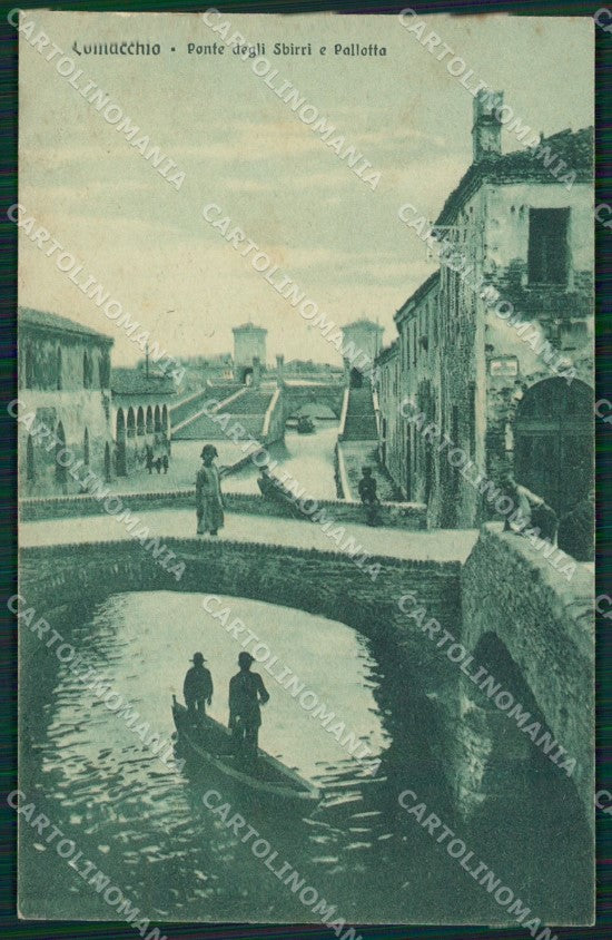 Ferrara Comacchio cartolina KF0019 – fronte