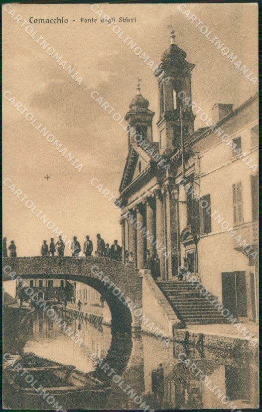 Ferrara Comacchio cartolina KF0020 – fronte