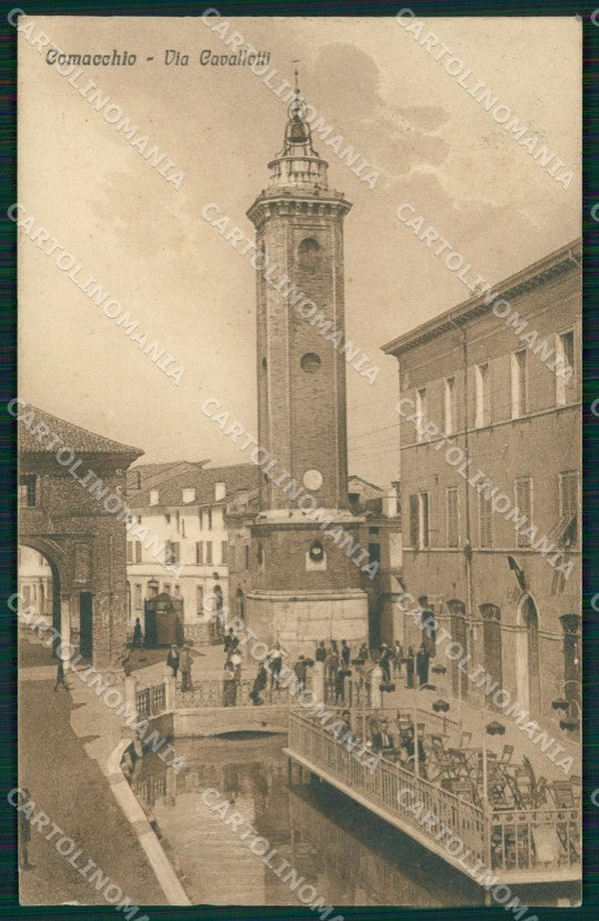 Ferrara Comacchio PIEGA cartolina KF0031 – fronte