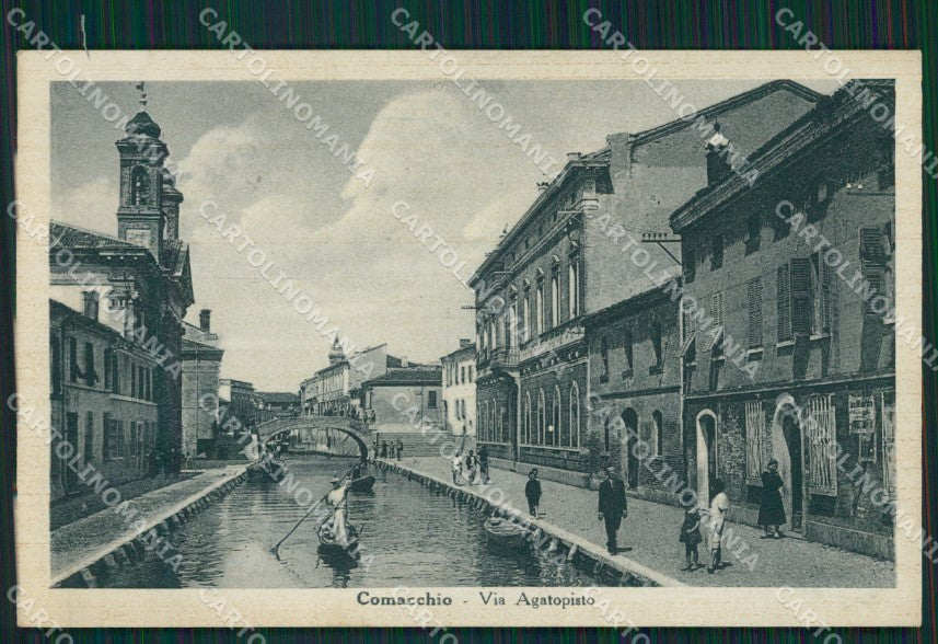 Ferrara Comacchio cartolina KF0045 – fronte