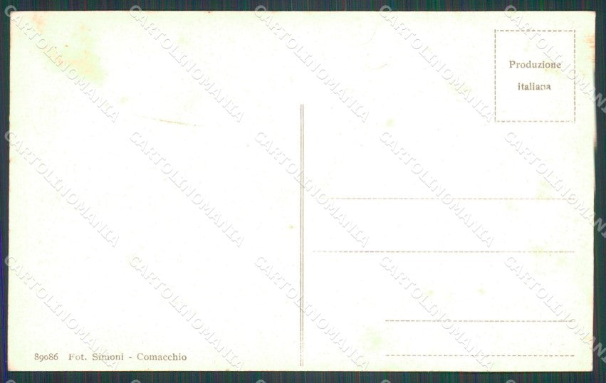 Ferrara Comacchio Protettore San Cassiano cartolina KF0056 – retro
