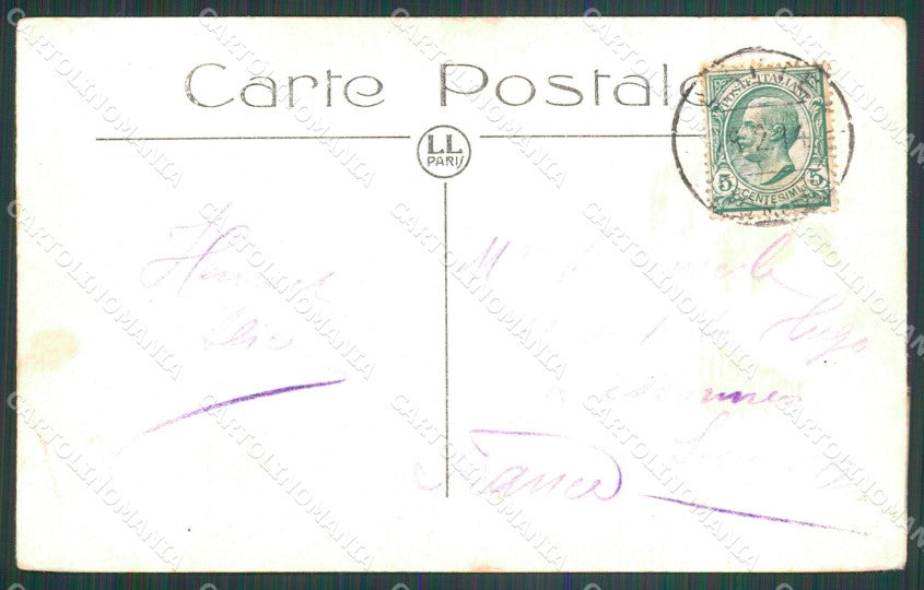Imperia Ventimiglia Grimaldi GdF Guardia Finanza Militari PIEGA cartolina KF0092 – retro